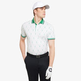 GALVIN GREEN Men Miguel Breathable Short Sleeve Golf Shirt
